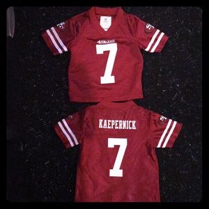 Baby jerseys size 2T and 18 months